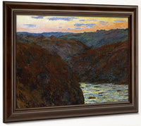 La Creuse, Sunset By Claude Monet Phoenix 4x3