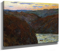 La Creuse, Sunset By Claude Monet Phoenix 4x3