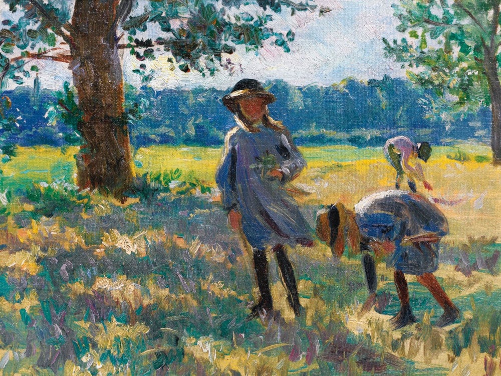 La Cueillette Des Fleurs By Henri Lebasque Phoenix 4x3