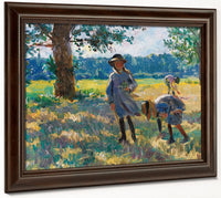 La Cueillette Des Fleurs By Henri Lebasque Phoenix 4x3