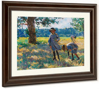 La Cueillette Des Fleurs By Henri Lebasque Phoenix 4x3