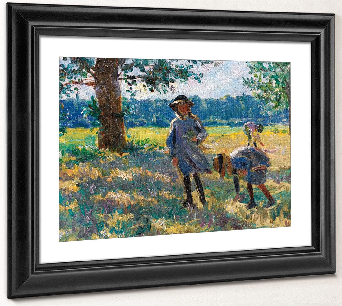 La Cueillette Des Fleurs By Henri Lebasque Phoenix 4x3