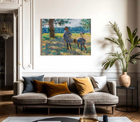 La Cueillette Des Fleurs By Henri Lebasque Phoenix 4x3