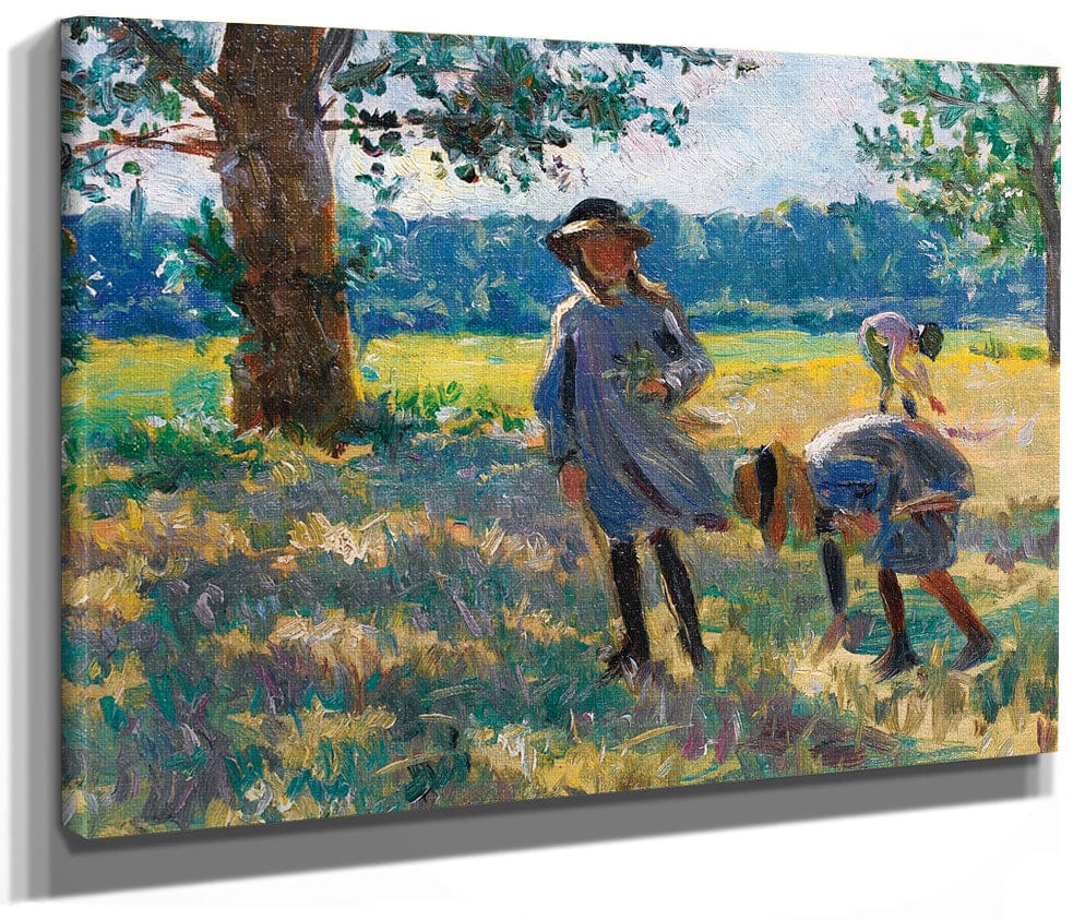 La Cueillette Des Fleurs By Henri Lebasque Phoenix 4x3