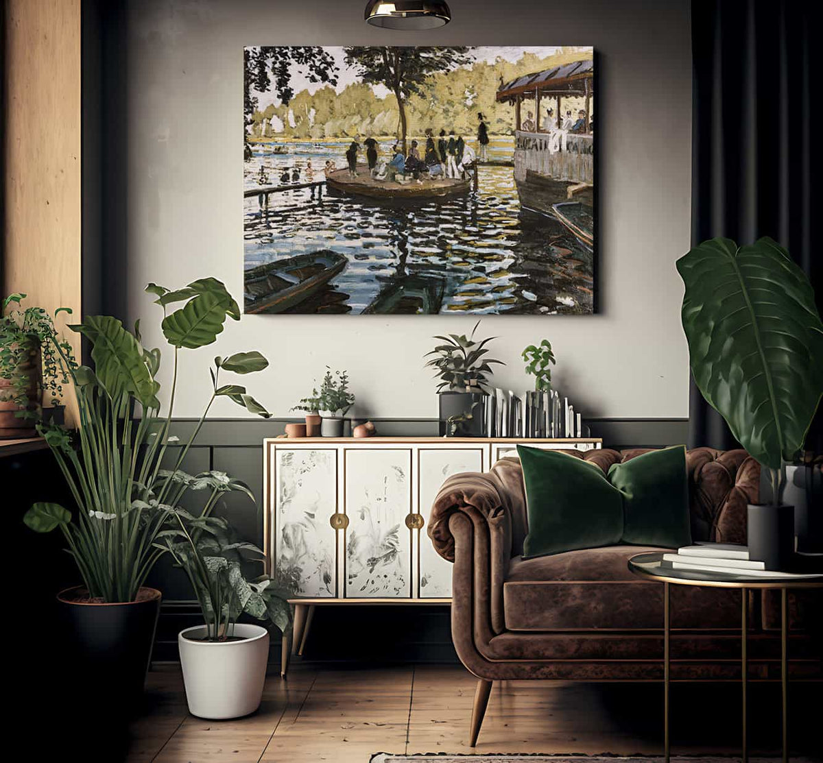 La Grenouillere By Claude Monet Phoenix 4x3