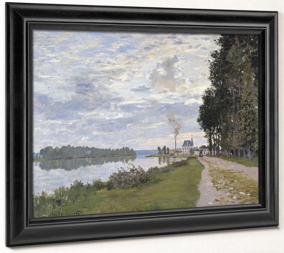 La Promenade D'argenteuil By Claude Monet Phoenix 4x3