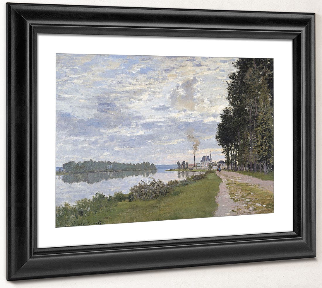 La Promenade D'argenteuil By Claude Monet Phoenix 4x3