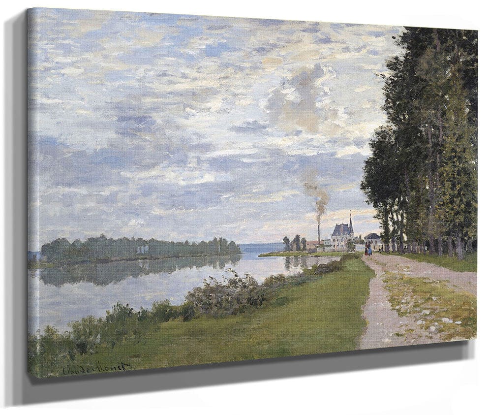 La Promenade D'argenteuil By Claude Monet Phoenix 4x3