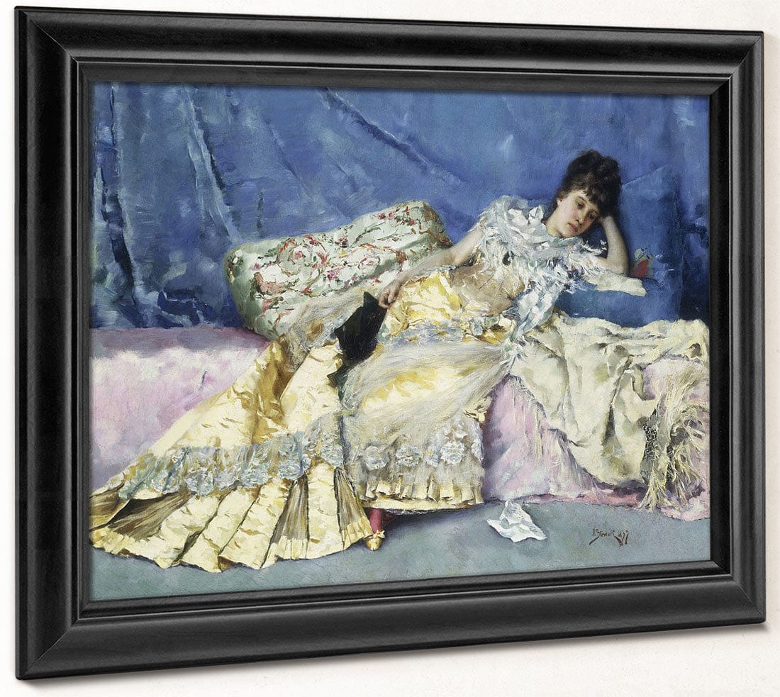 Lady On A Divan By Julius Leblanc Stewart Phoenix 4x3