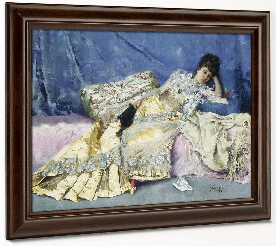 Lady On A Divan By Julius Leblanc Stewart Phoenix 4x3
