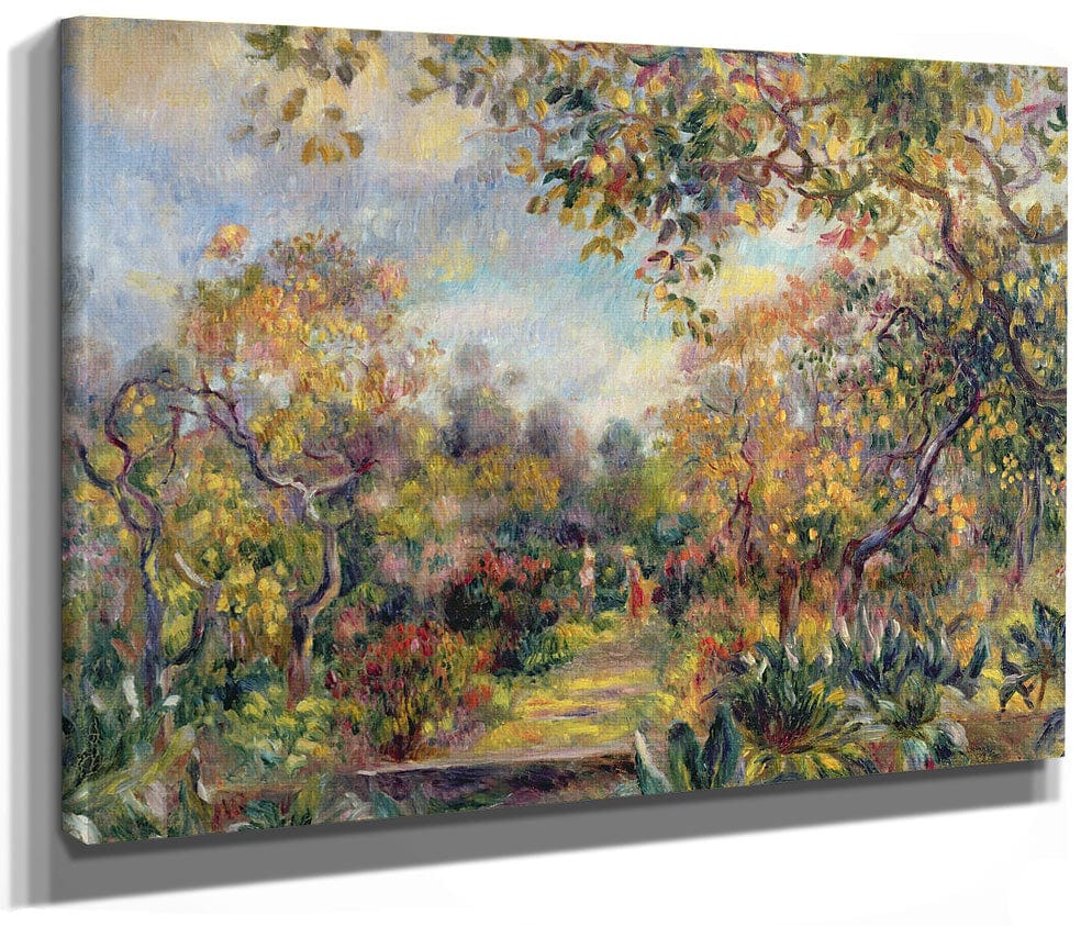 Landscape At Beaulieu By Pierre Auguste Renoir Phoenix 4x3