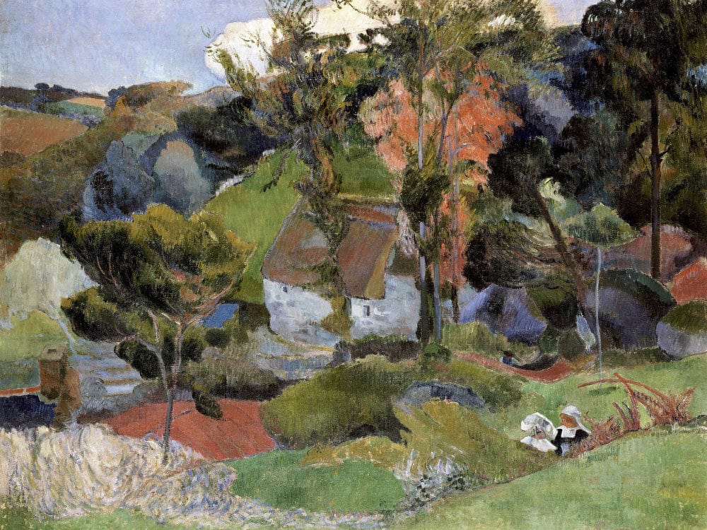 Landscape At Pont Aven By Paul Gauguin Phoenix 4x3