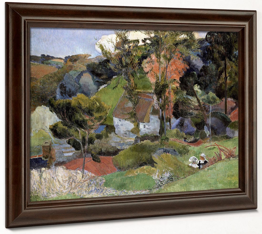 Landscape At Pont Aven By Paul Gauguin Phoenix 4x3