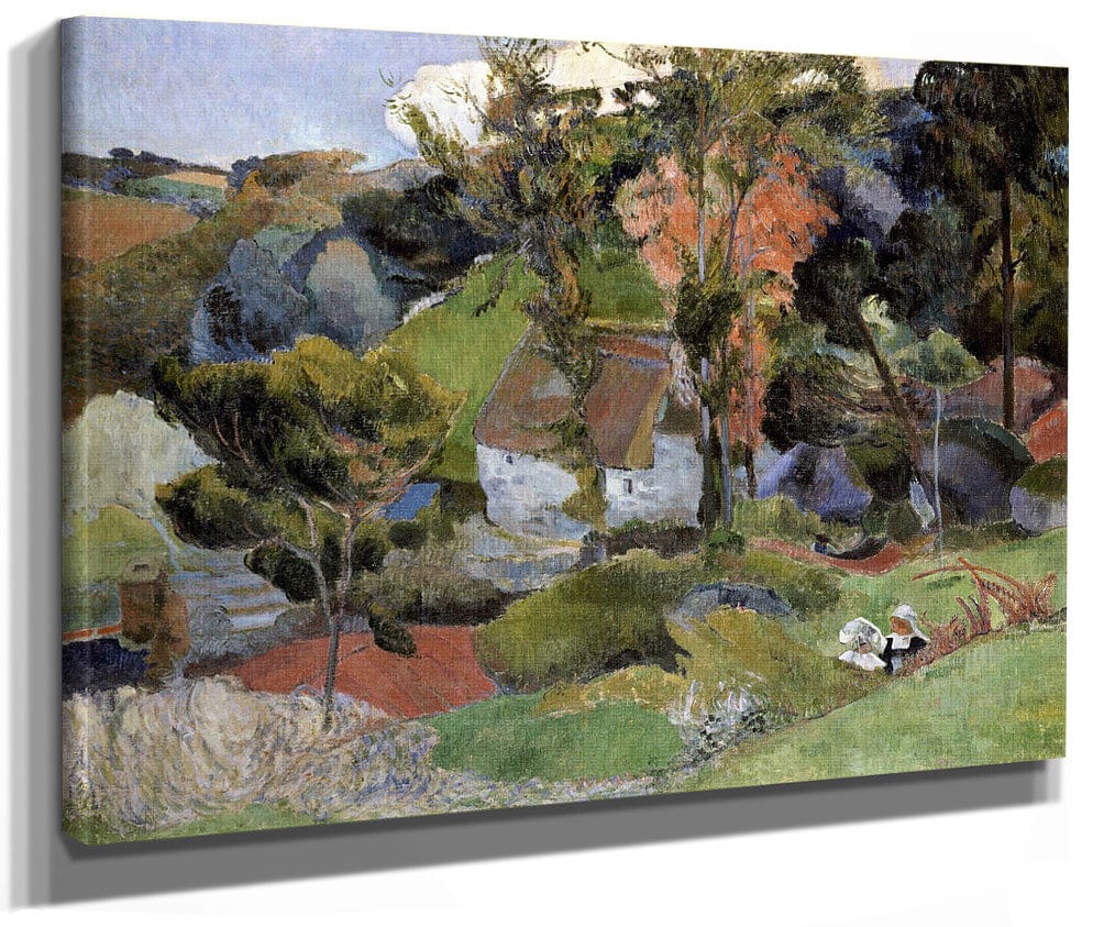 Landscape At Pont Aven By Paul Gauguin Phoenix 4x3
