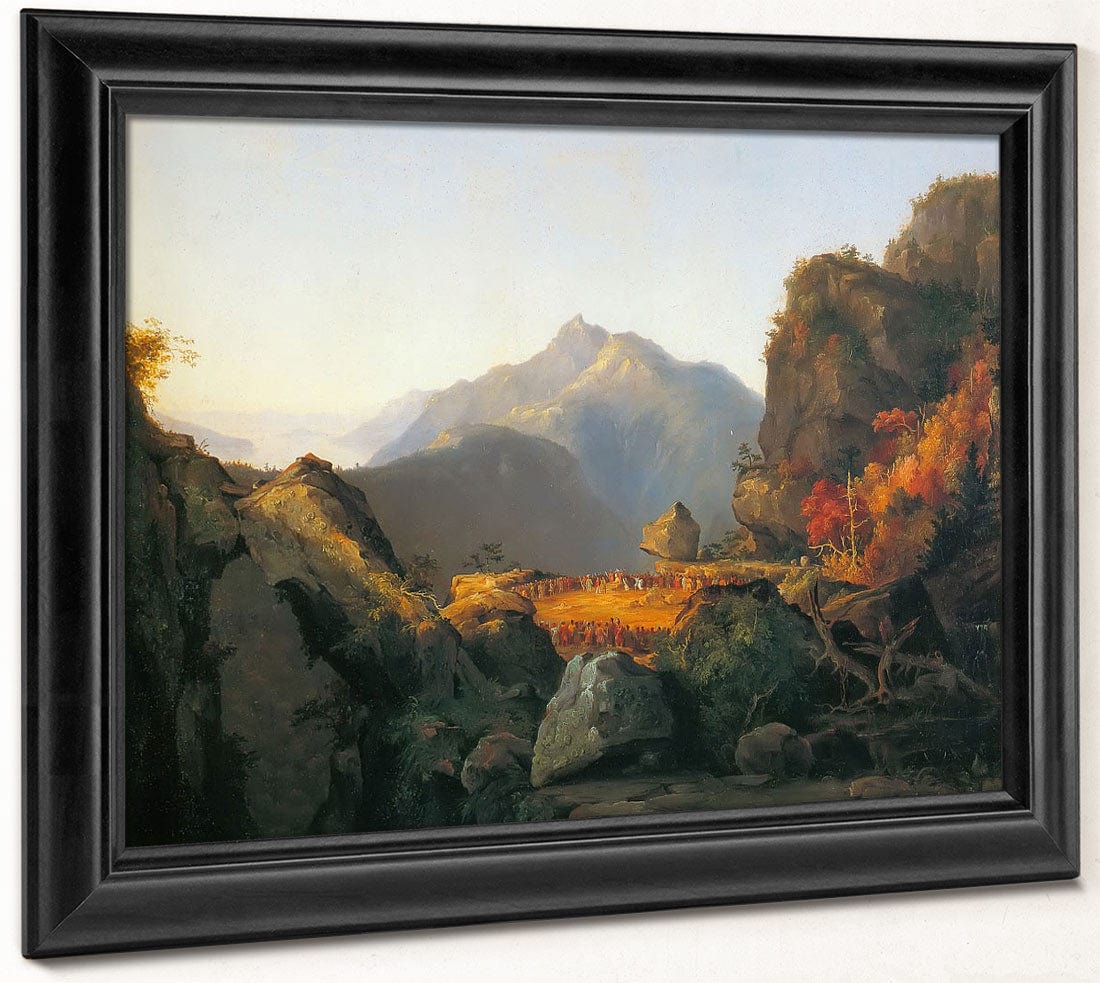 Landscape By Scene By From By The By Last By Of By The By Mohicans By Thomas By Cole Phoenix 4x3