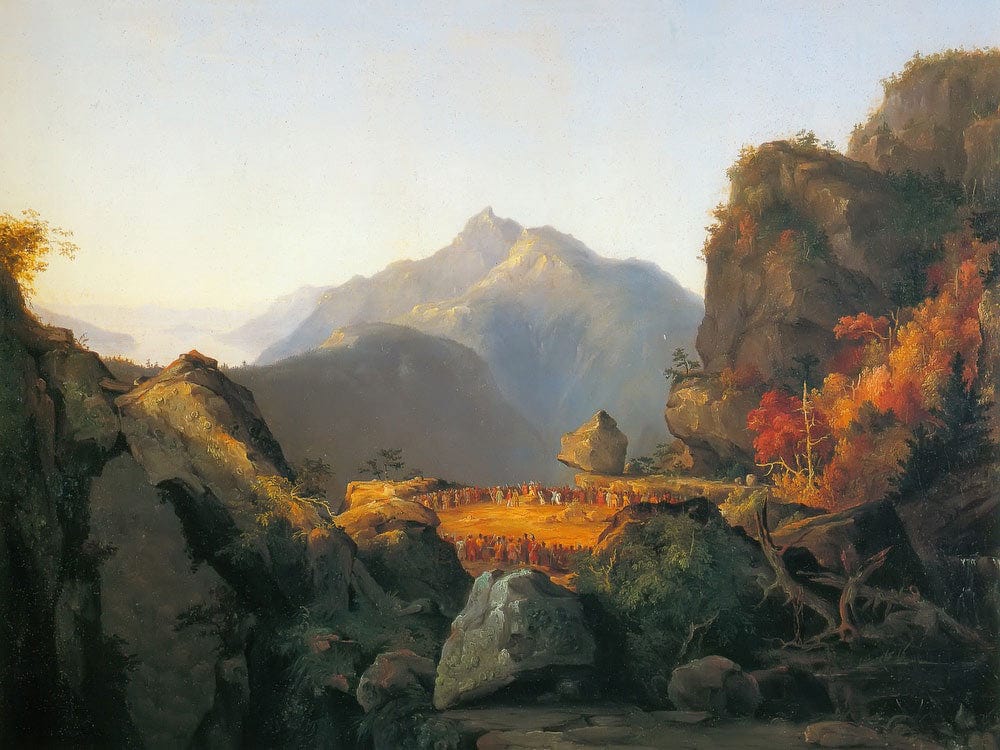 Landscape By Scene By From By The By Last By Of By The By Mohicans By Thomas By Cole Phoenix 4x3