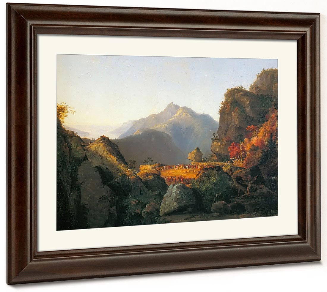 Landscape By Scene By From By The By Last By Of By The By Mohicans By Thomas By Cole Phoenix 4x3
