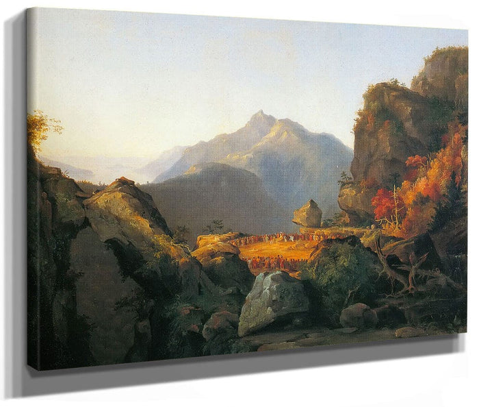 Landscape By Scene By From By The By Last By Of By The By Mohicans By Thomas By Cole Phoenix 4x3
