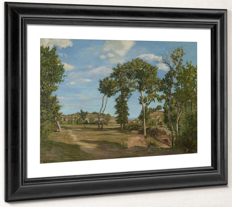 Landscape By The River Lez By Frederic Bazille Phoenix 4x3