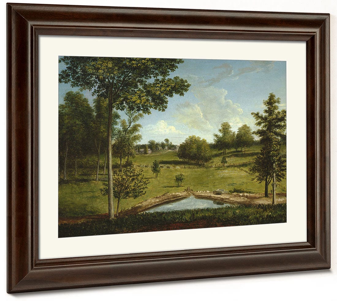Landscape Looking Toward Sellers Hall From Mill Bank By Charles Willson Peale Phoenix 4x3