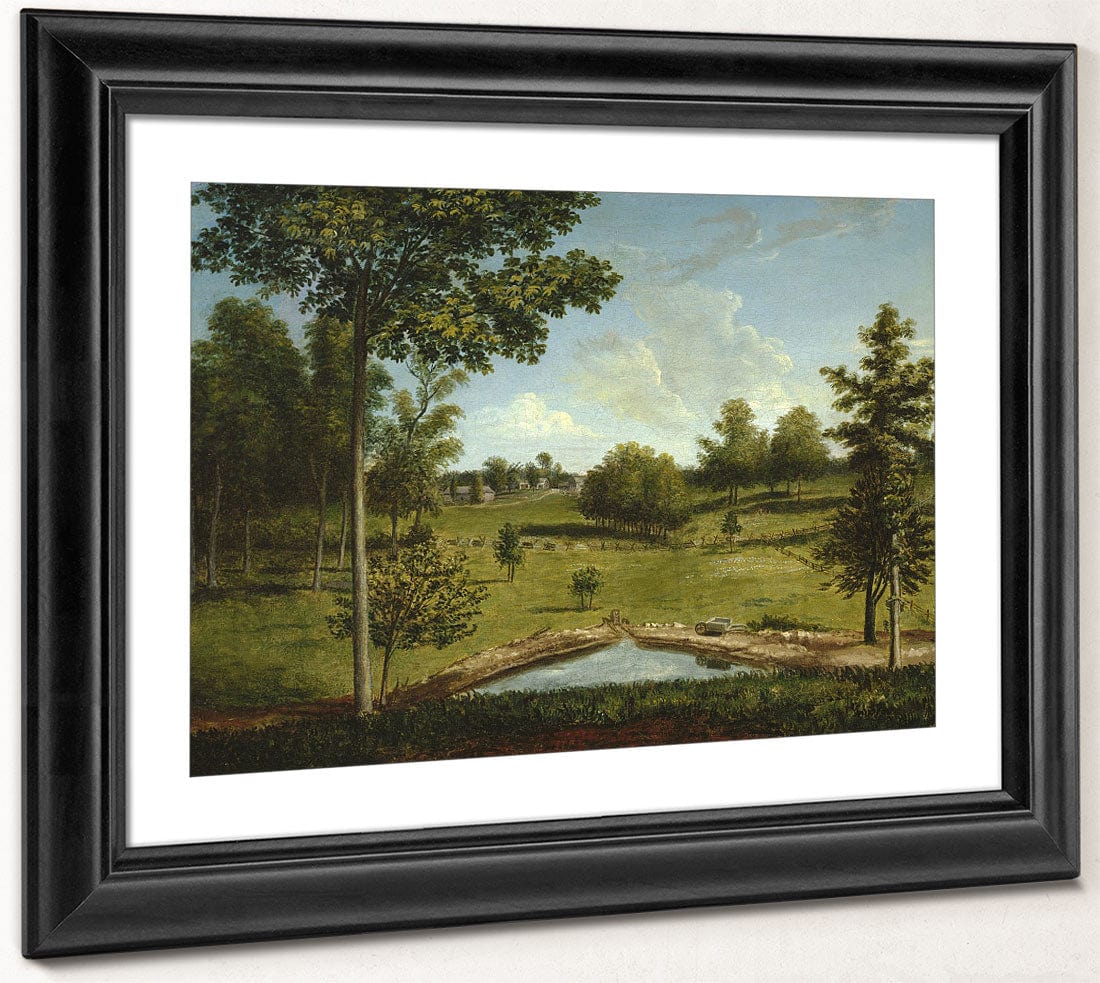 Landscape Looking Toward Sellers Hall From Mill Bank By Charles Willson Peale Phoenix 4x3