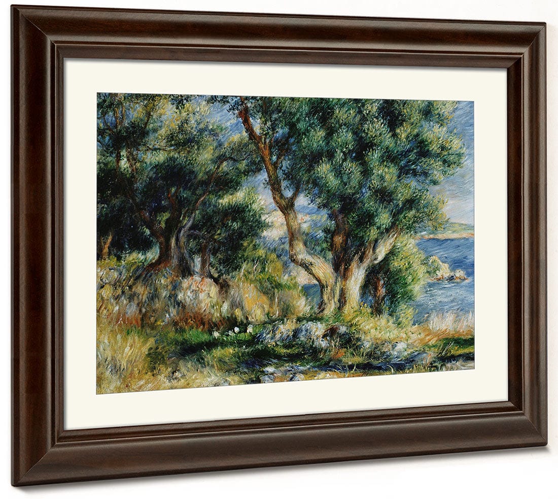Landscape Near Menton 1 By Pierre Auguste Renoir Phoenix 4x3