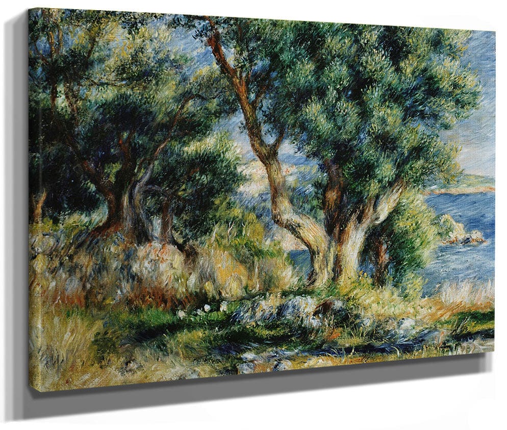 Landscape Near Menton 1 By Pierre Auguste Renoir Phoenix 4x3
