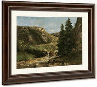 Landscape Near Ornans 1 By Jean Desire Gustave Courbet Phoenix 4x3