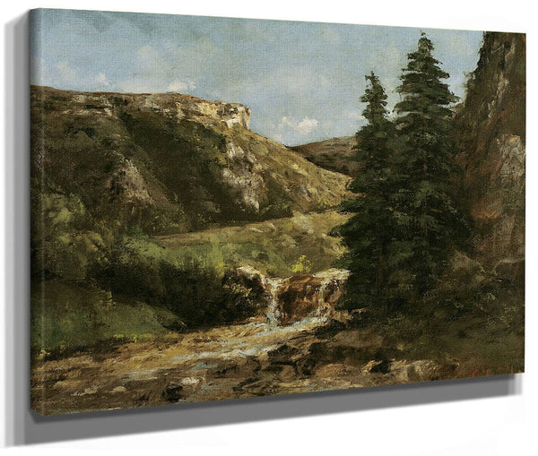 Landscape Near Ornans 1 By Jean Desire Gustave Courbet Phoenix 4x3