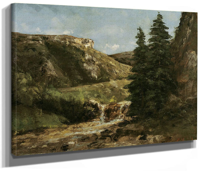 Landscape Near Ornans 1 By Jean Desire Gustave Courbet Phoenix 4x3