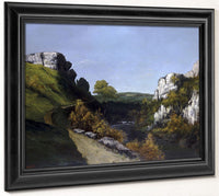 Landscape Near Ornans By Jean Desire Gustave Courbet Phoenix 4x3