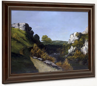 Landscape Near Ornans By Jean Desire Gustave Courbet Phoenix 4x3