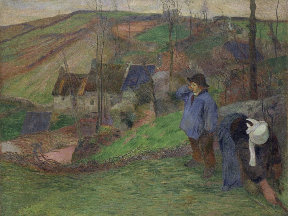 Landscape Of Brittany By Paul Gauguin Phoenix 4x3