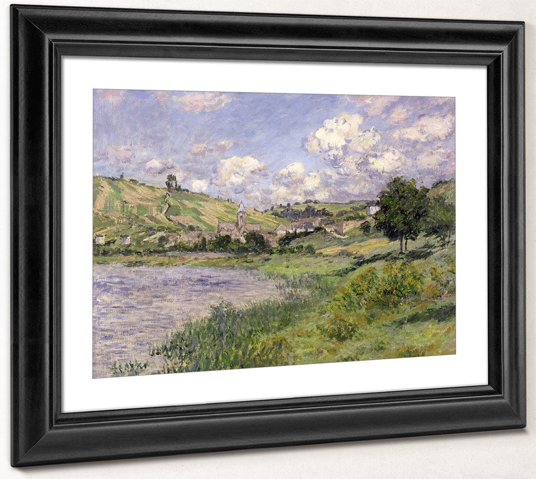 Landscape, Vetheuil By Claude Monet Phoenix 4x3