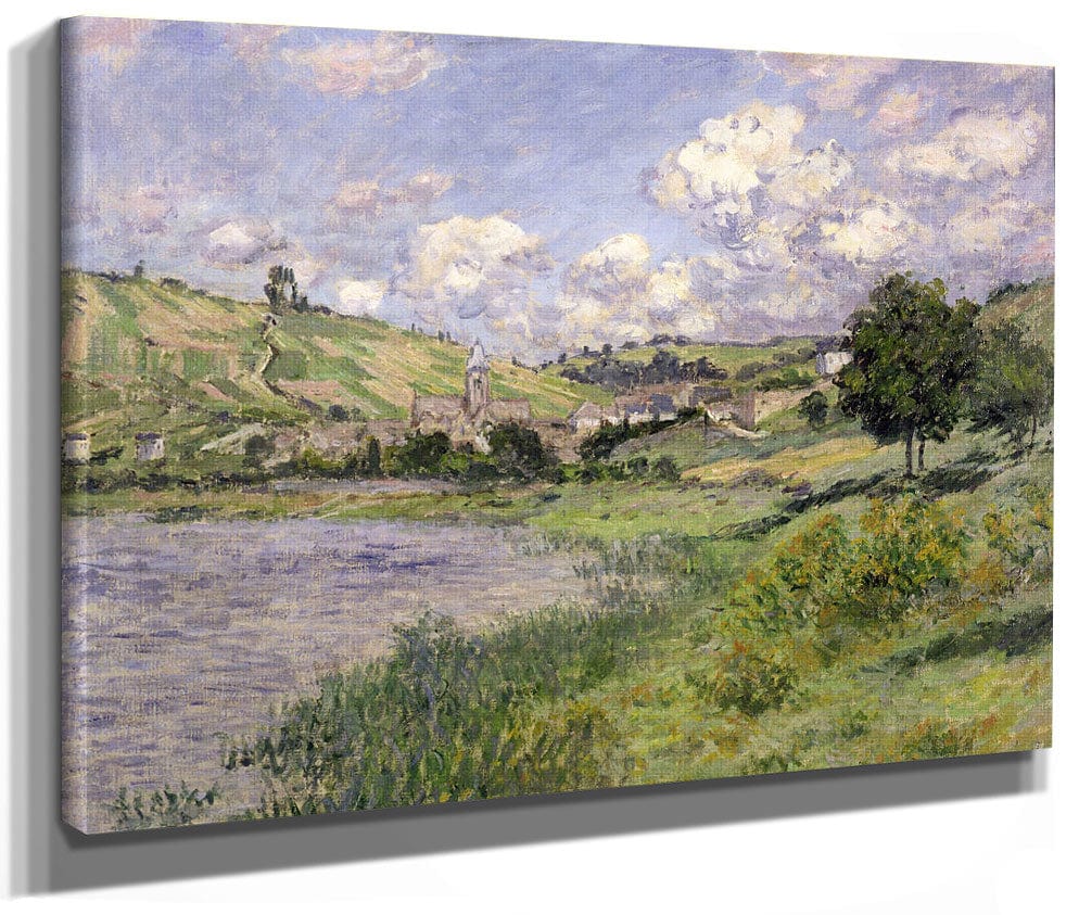 Landscape, Vetheuil By Claude Monet Phoenix 4x3