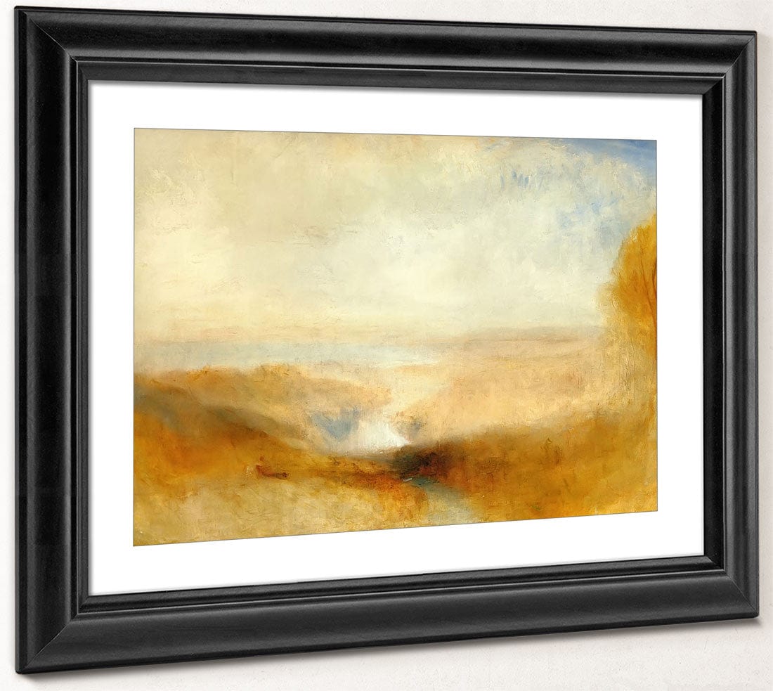 Landscape With A River And A Bay In The Distance By Jwm Turner Phoenix 4x3