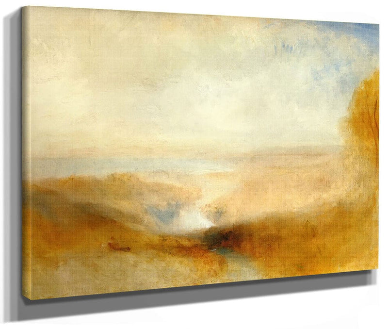 Landscape With A River And A Bay In The Distance By Jwm Turner Phoenix 4x3