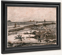 Landscape With Bog Trunks (Travaux Aux Champs) By Vincent Van Gogh Phoenix 4x3