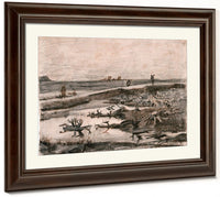 Landscape With Bog Trunks (Travaux Aux Champs) By Vincent Van Gogh Phoenix 4x3