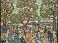Landscape With Figures No. 2 By Maurice Brazil Prendergast Phoenix 4x3