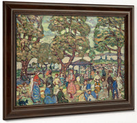 Landscape With Figures No. 2 By Maurice Brazil Prendergast Phoenix 4x3