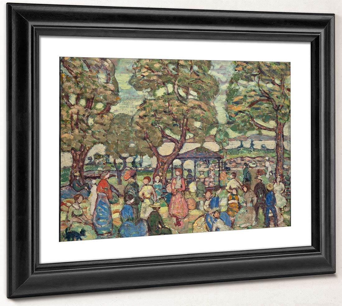 Landscape With Figures No. 2 By Maurice Brazil Prendergast Phoenix 4x3