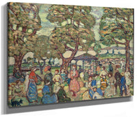Landscape With Figures No. 2 By Maurice Brazil Prendergast Phoenix 4x3