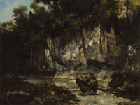 Landscape With Stag By Jean Desire Gustave Courbet Phoenix 4x3