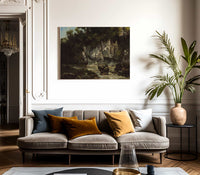 Landscape With Stag By Jean Desire Gustave Courbet Phoenix 4x3