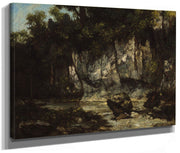 Landscape With Stag By Jean Desire Gustave Courbet Phoenix 4x3