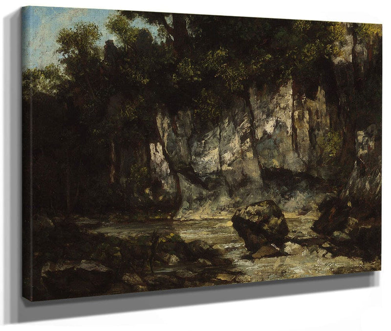 Landscape With Stag By Jean Desire Gustave Courbet Phoenix 4x3