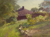 Lane Among The Trees To The House By Theodore Clement Steele Phoenix 4x3