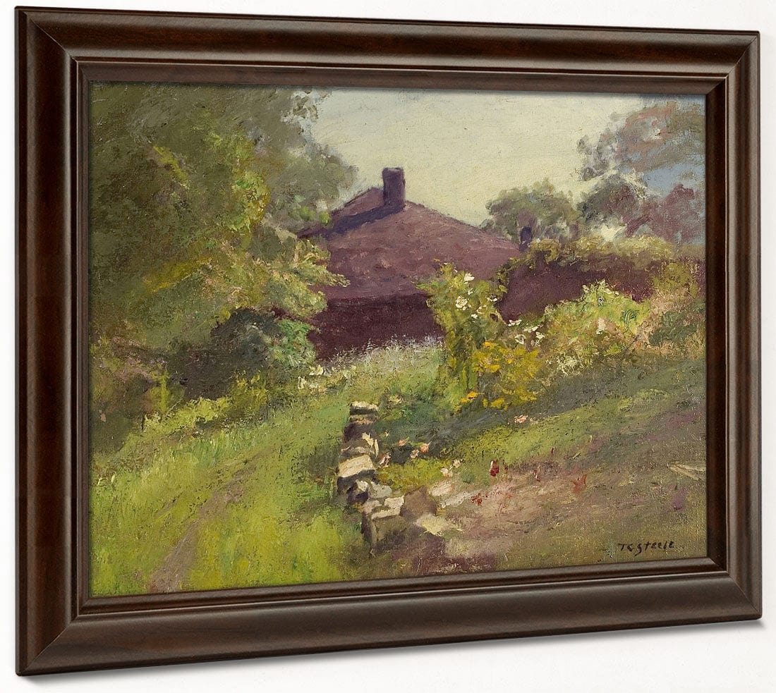 Lane Among The Trees To The House By Theodore Clement Steele Phoenix 4x3