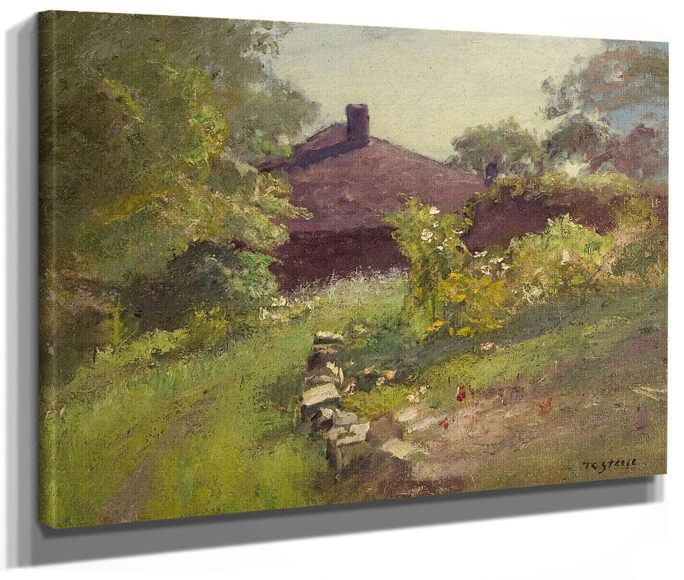 Lane Among The Trees To The House By Theodore Clement Steele Phoenix 4x3